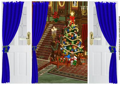Beautiful Staircase & Tree, Gatefold