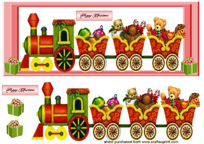 Train Full of Christmas Pressies