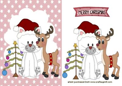 Little White Pussycat & Reindeer