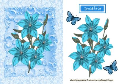 Beautiful Turquiose Flowers