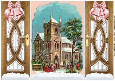 Church with People, Gatefold