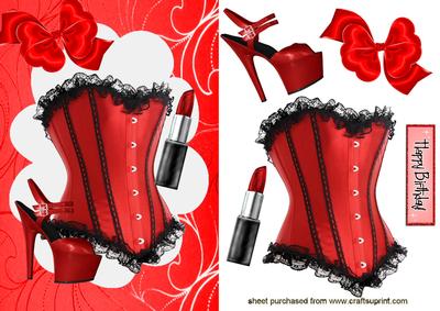 Red & Raunchy Ladies Accessories