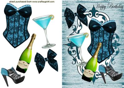 Blue Bubbly, Matching Blue Accessories