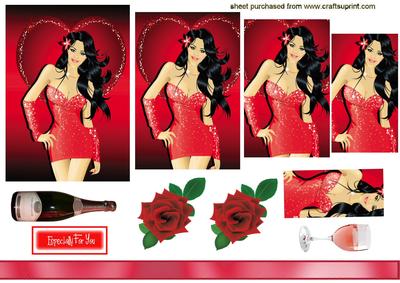 Babe in a Slinky Red Dress, Pyramids