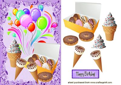 Yummy Cakes, Balloons & Icecream