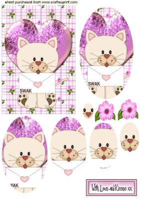 Swak Cute Little Kittie, Oval Pyramids