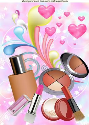 What Every Girl Needs - makeup, A4 Topper