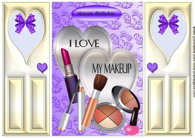 I Love My Makeup, Gatefold