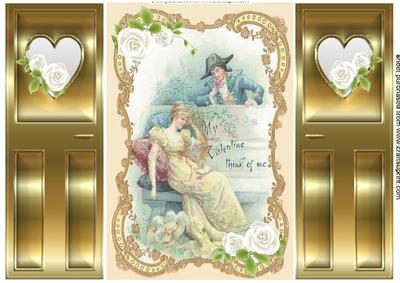 Think of Me, Valentine, Gatefold