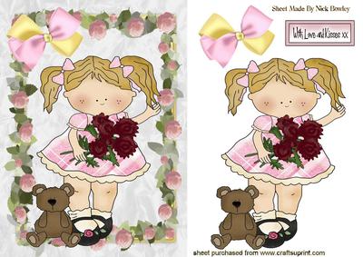 Little Girl with Teddy