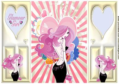 Glamour Girl! Gatefold