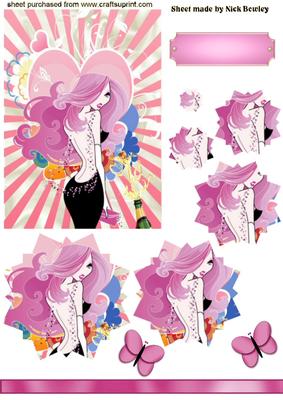 Glamour Girl Star Pyramid