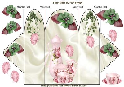 Afternoon Tea in the Garden ! Trifold
