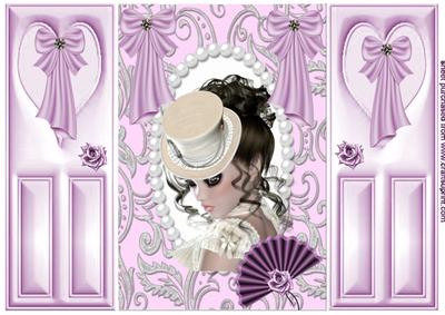 Pretty Vintage Lady, Gatefold