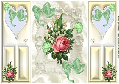 Pink Rose and Lilly of the Valley, Gatefold