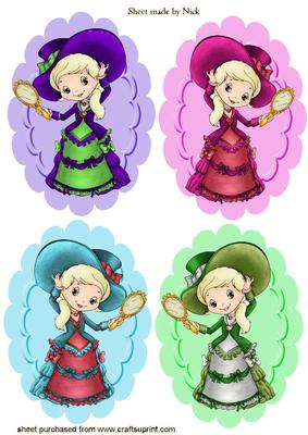 Little Victorian Lady, Toppers