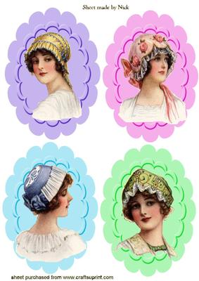 Vintage Ladies, Toppers