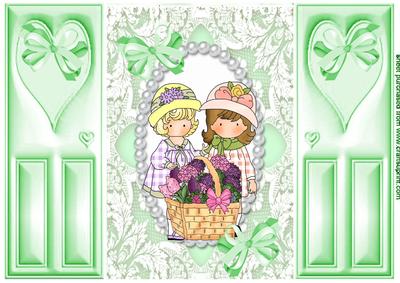Were Best of Friends, in Pearl Frame, Gatefold