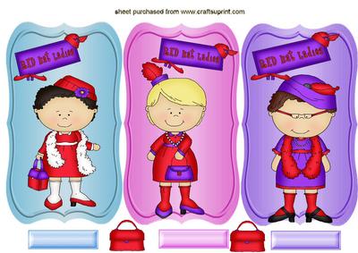 Red Hat Ladies, Toppers