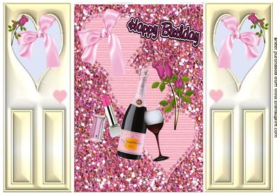 Hearts & Roses & Pink Champagne, Gatefold