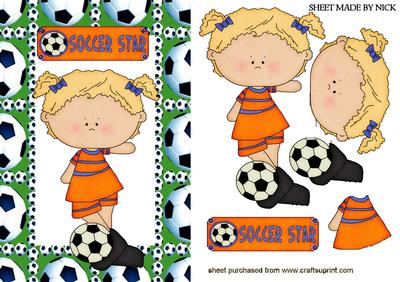 Little Miss Soccer Star