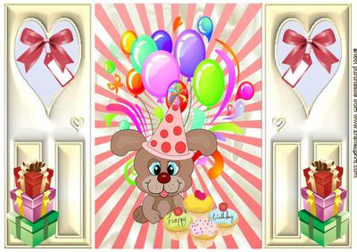 Woof! Look at All Those Yummy Cakes, Gatefold