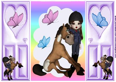 I Love My Horse! Gatefold