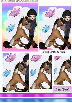 I Love My Horse! Pyramids