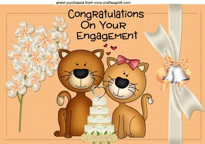 Pussy Cat! Pussy Cat! I Love You, on Our Engagement, A4