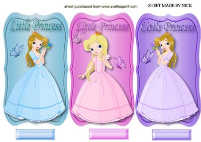 Pretty Princess Toppers