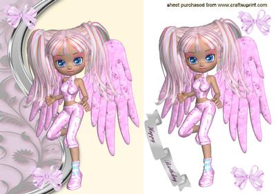 Little Pink Bubblegum Faerie