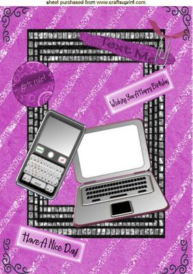 It's a Girl Thing! Mobile/computer Accessories A4