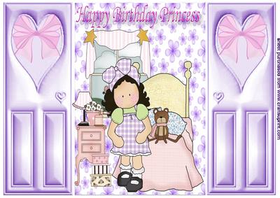 Happy Birthday Princess! Gatefold