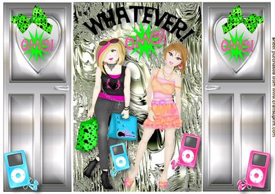 Whatever Talk About Teenage Gossip, Gatefold