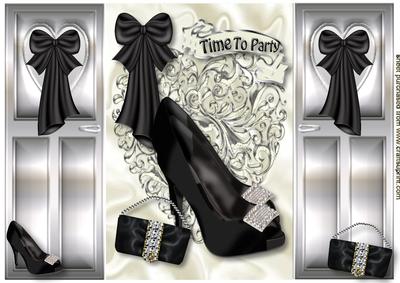 Time to Party, with Black Diamond Shoe, Gatefold