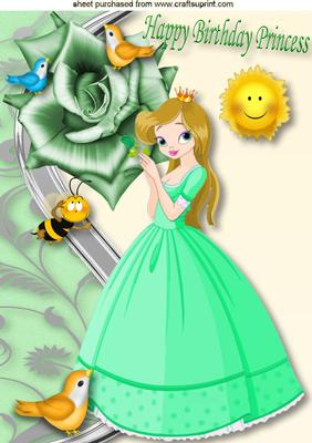 I Can See a Little Bluebird! Princess A4