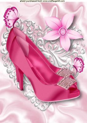 Pink Diamond Shoes A4