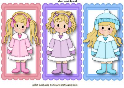 Little Snow Girls, Toppers