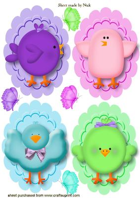 Little Bird Toppers