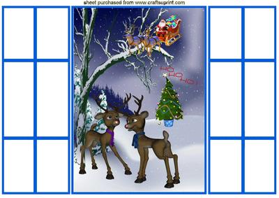 Ho! Ho! Ho! Here Comes Santa, French Doors