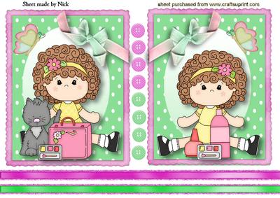 Little Makup Girl, Toppers