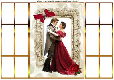 Shall We Dance! with Gold French Doors Gatefold