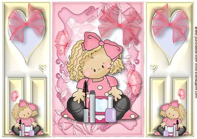 Little Makeup Girl, Gatefold