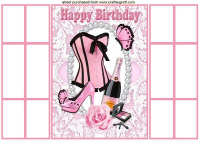 Lady in Pink, with Basque, Champagne, Pink Rose, French Door