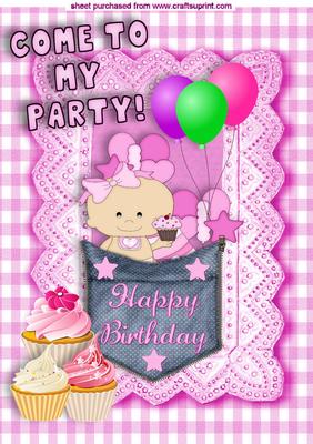 Yeh! It's My Birthday, I Got My Eye on a Cream Cupcake A4