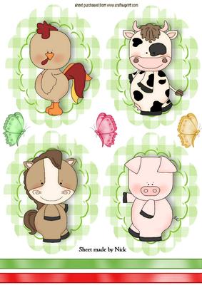Farm Friends, Toppers