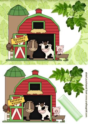 Farm Yard Friends in the Barn