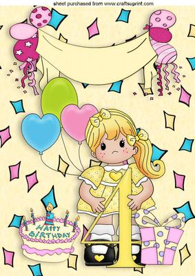 It's My Birthday and I Am 4 Today! A4