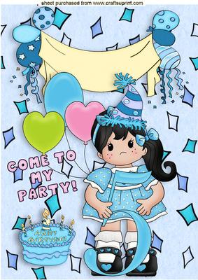 Come to My Party! I Am 5 Today, A4