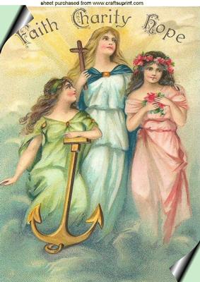 Faith, Hope, and Charity, Angels A4
